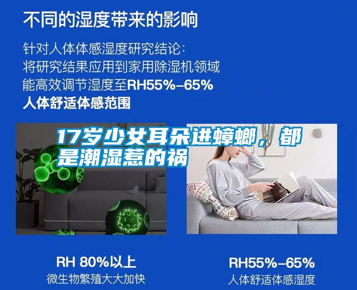 17歲少女耳朵進(jìn)蟑螂，都是潮濕惹的禍