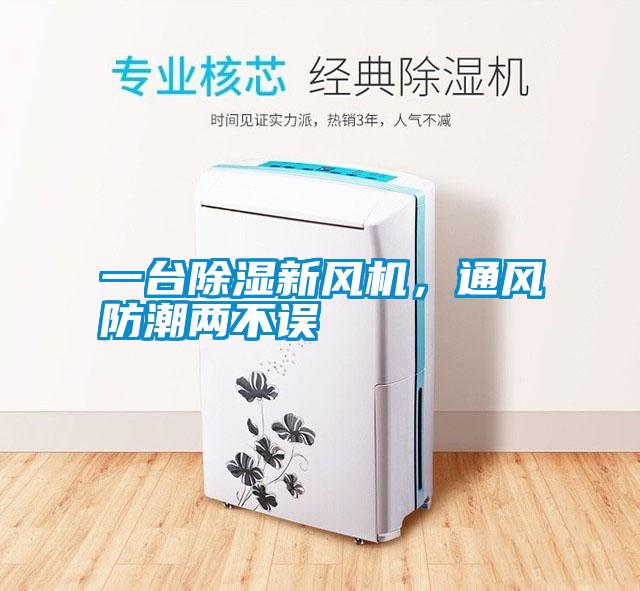 一臺除濕新風機，通風防潮兩不誤