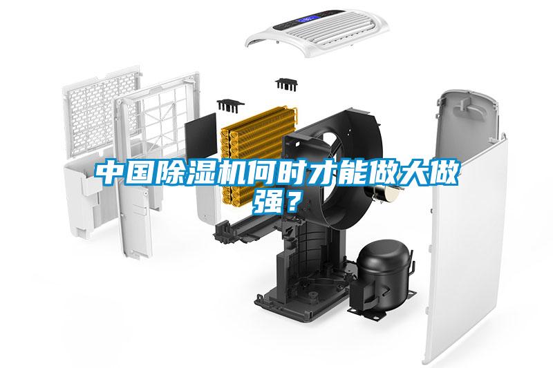 中國(guó)除濕機(jī)何時(shí)才能做大做強(qiáng)？
