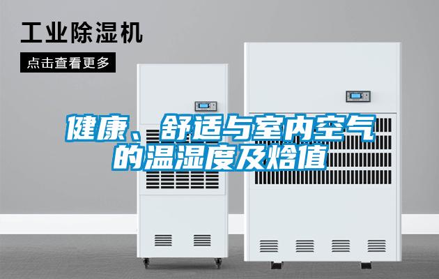 健康、舒適與室內(nèi)空氣的溫濕度及焓值