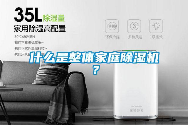 什么是整體家庭除濕機(jī)？