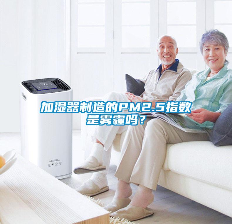 加濕器制造的PM2.5指數(shù)是霧霾嗎？