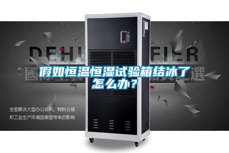 假如恒溫恒濕試驗(yàn)箱結(jié)冰了怎么辦？