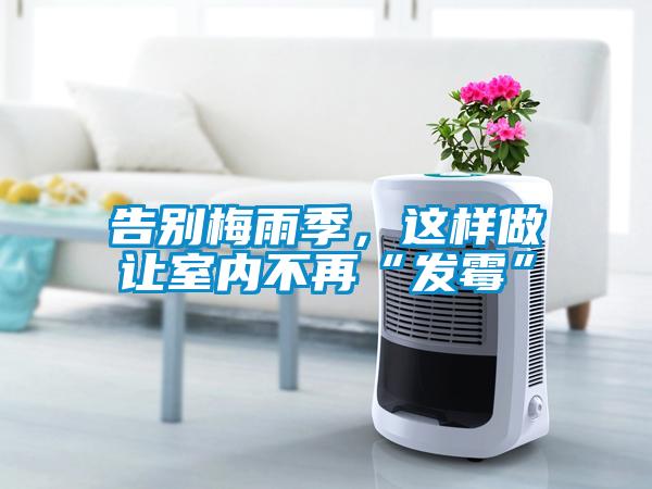 告別梅雨季，這樣做讓室內(nèi)不再“發(fā)霉”