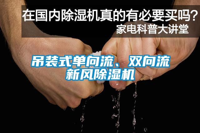 吊裝式單向流、雙向流新風(fēng)除濕機(jī)
