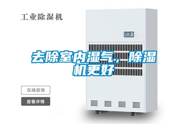 去除室內(nèi)濕氣，除濕機(jī)更好