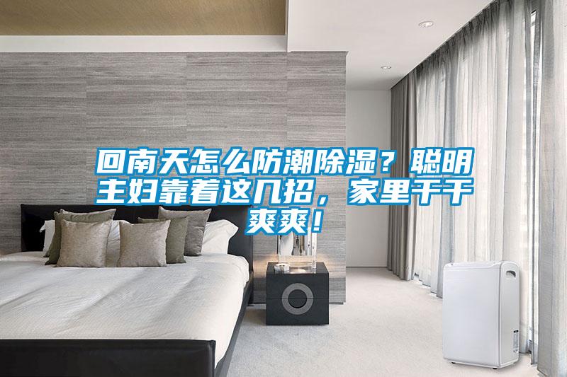 回南天怎么防潮除濕？聰明主婦靠著這幾招，家里干干爽爽！