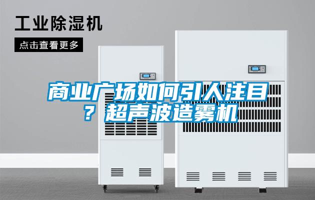 商業(yè)廣場(chǎng)如何引人注目？超聲波造霧機(jī)