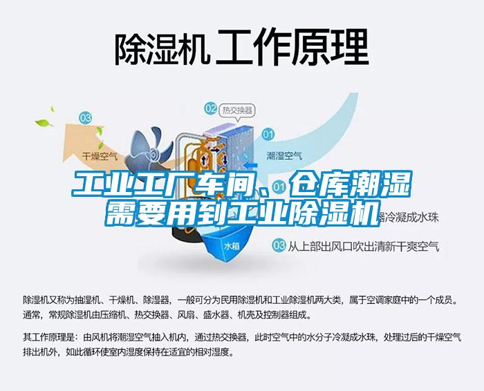 工業(yè)工廠車間、倉庫潮濕需要用到工業(yè)除濕機