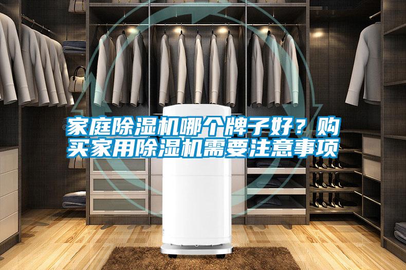 家庭除濕機(jī)哪個牌子好？購買家用除濕機(jī)需要注意事項
