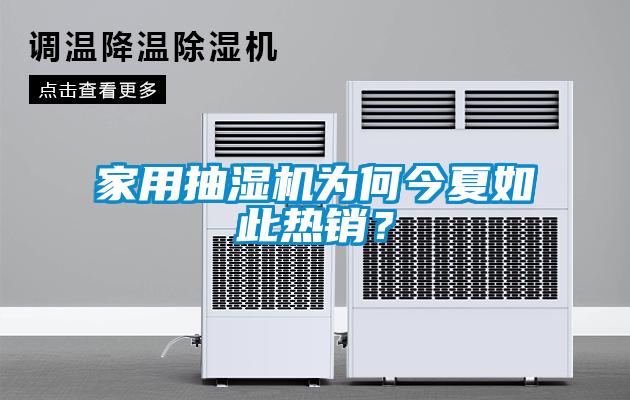家用抽濕機(jī)為何今夏如此熱銷？