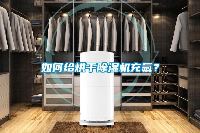 如何給烘干除濕機充氟？