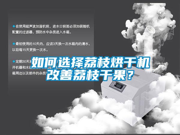 如何選擇荔枝烘干機(jī)改善荔枝干果？