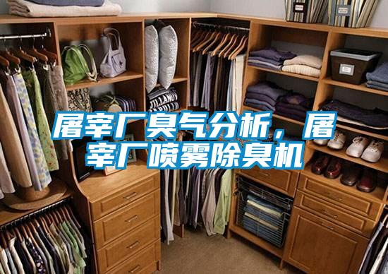 屠宰廠臭氣分析，屠宰廠噴霧除臭機(jī)