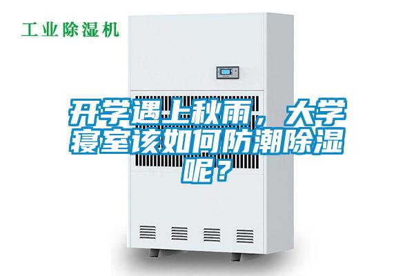 開學遇上秋雨，大學寢室該如何防潮除濕呢？