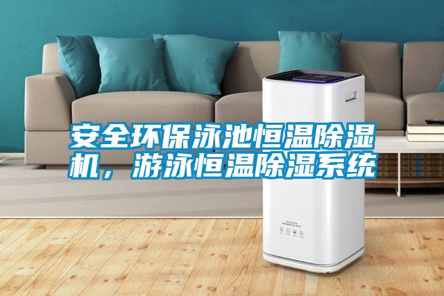 安全環(huán)保泳池恒溫除濕機，游泳恒溫除濕系統(tǒng)