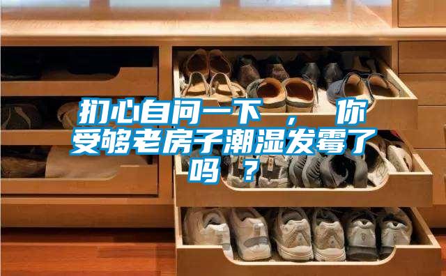 捫心自問一下 ， 你受夠老房子潮濕發(fā)霉了嗎 ？