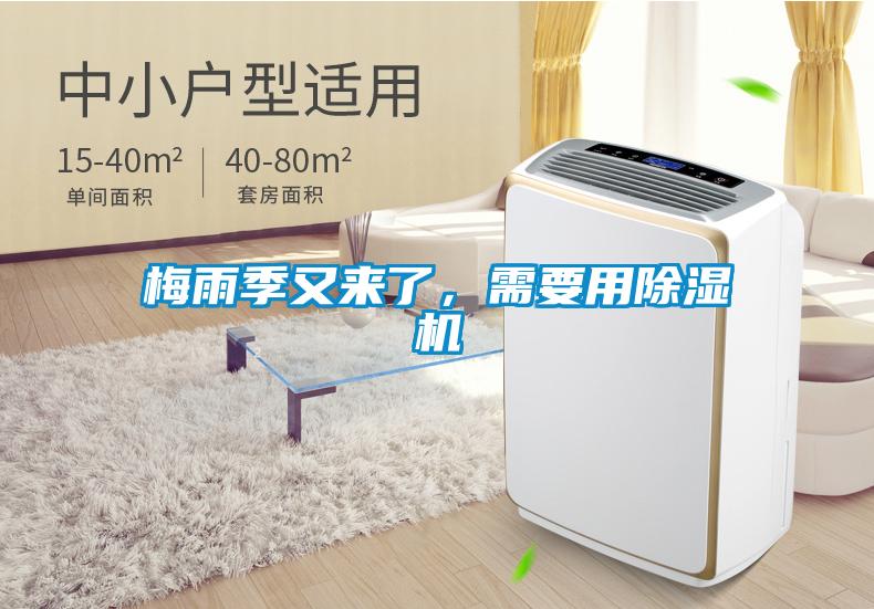 梅雨季又來了，需要用除濕機(jī)