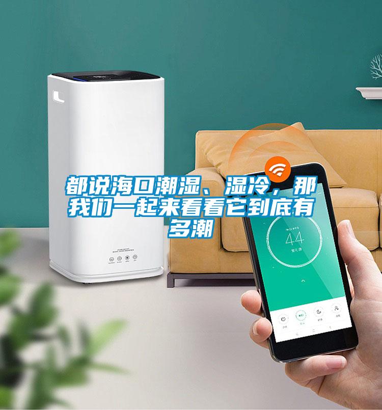都說海口潮濕、濕冷，那我們一起來看看它到底有多潮