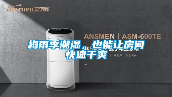 梅雨季潮濕，也能讓房間快速干爽