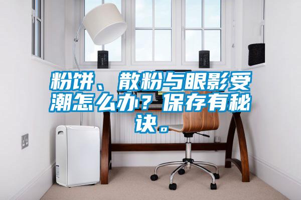粉餅、散粉與眼影受潮怎么辦？保存有秘訣。