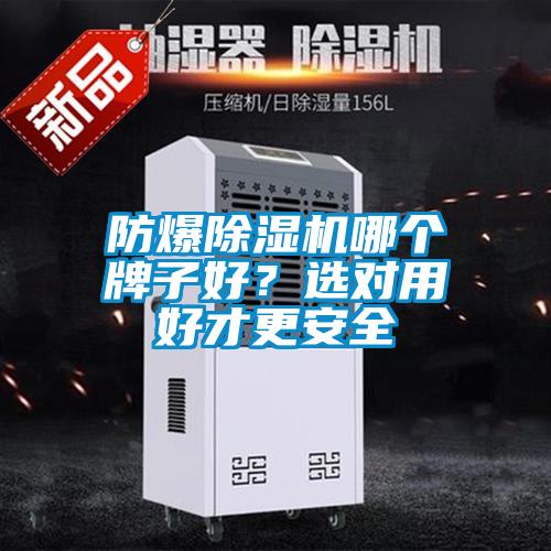 防爆除濕機(jī)哪個(gè)牌子好？選對(duì)用好才更安全