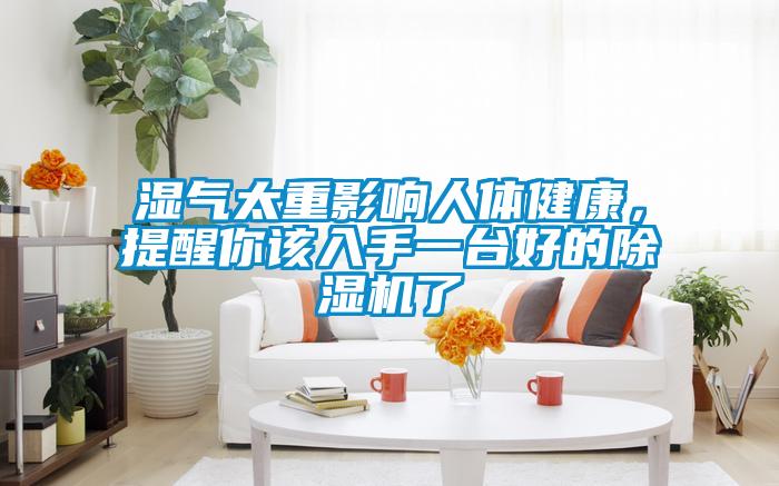 濕氣太重影響人體健康，提醒你該入手一臺好的除濕機(jī)了