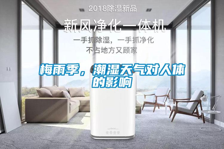 梅雨季，潮濕天氣對人體的影響