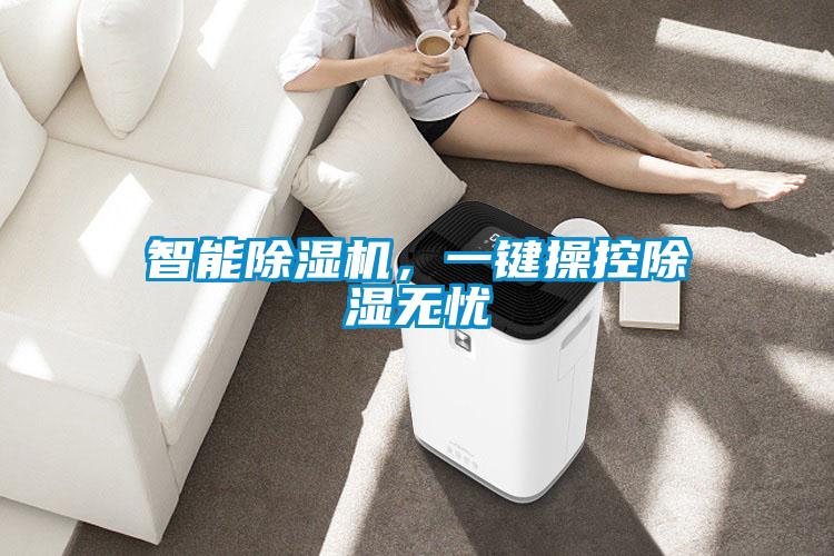 智能除濕機(jī)，一鍵操控除濕無(wú)憂