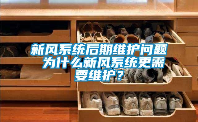 新風(fēng)系統(tǒng)后期維護(hù)問題 為什么新風(fēng)系統(tǒng)更需要維護(hù)？