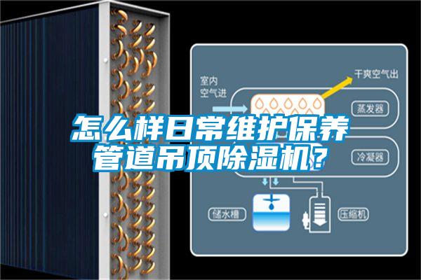 怎么樣日常維護(hù)保養(yǎng)管道吊頂除濕機(jī)？