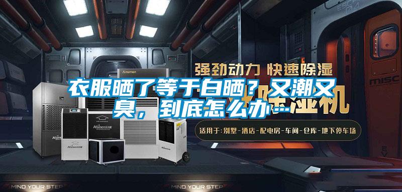 衣服曬了等于白曬？又潮又臭，到底怎么辦…