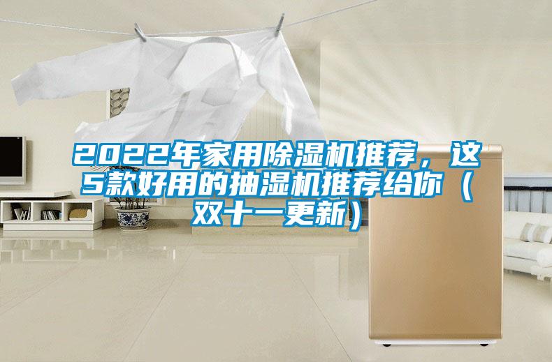 2022年家用除濕機推薦，這5款好用的抽濕機推薦給你（雙十一更新）