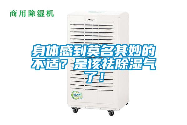 身體感到莫名其妙的不適？是該祛除濕氣了！