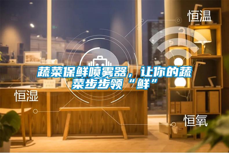 蔬菜保鮮噴霧器，讓你的蔬菜步步領(lǐng)“鮮”