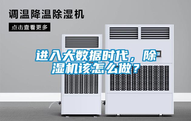 進(jìn)入大數(shù)據(jù)時(shí)代，除濕機(jī)該怎么做？