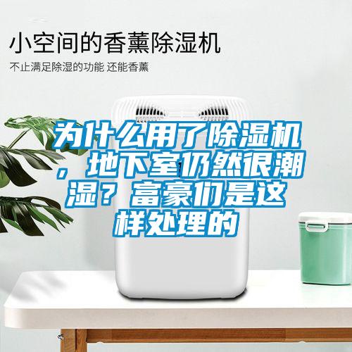 為什么用了除濕機(jī)，地下室仍然很潮濕？富豪們是這樣處理的