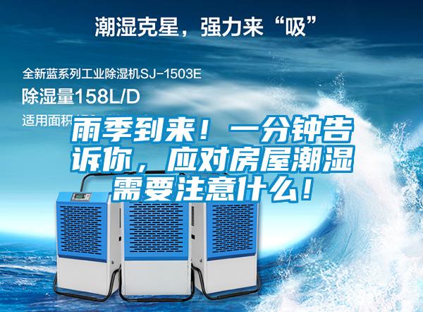雨季到來！一分鐘告訴你，應(yīng)對房屋潮濕需要注意什么！