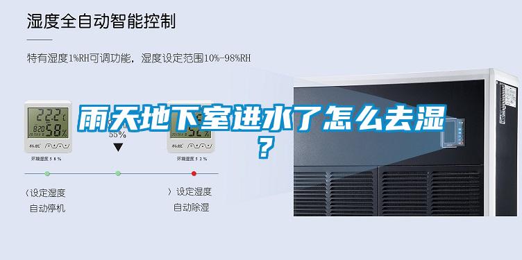 雨天地下室進(jìn)水了怎么去濕？