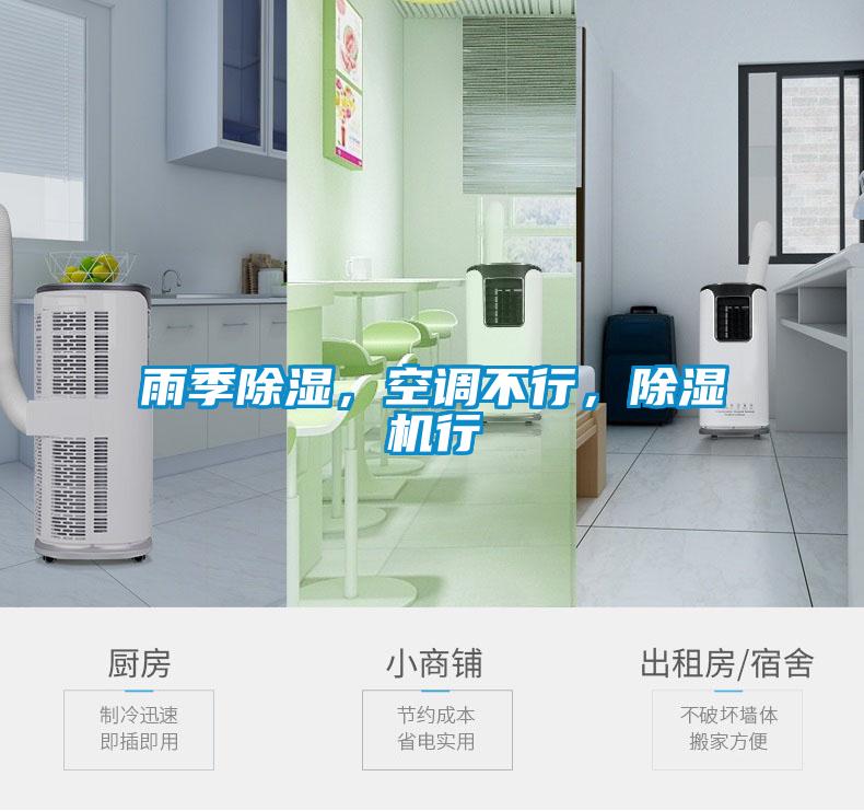 雨季除濕，空調(diào)不行，除濕機行
