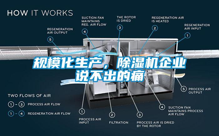 規(guī)?；a(chǎn)，除濕機(jī)企業(yè)說(shuō)不出的痛
