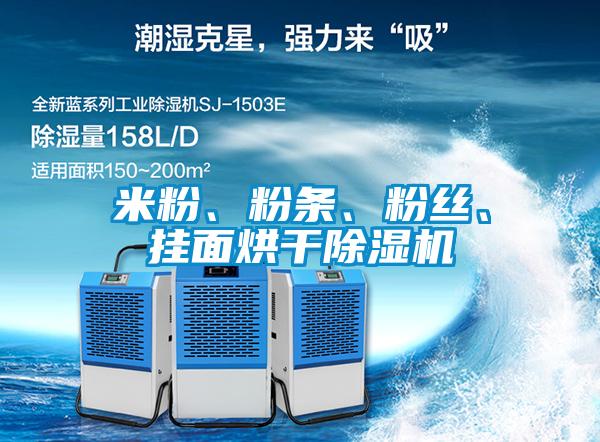 米粉、粉條、粉絲、掛面烘干除濕機(jī)