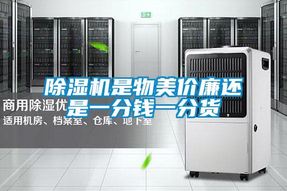 除濕機(jī)是物美價(jià)廉還是一分錢(qián)一分貨