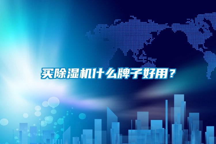 買(mǎi)除濕機(jī)什么牌子好用？