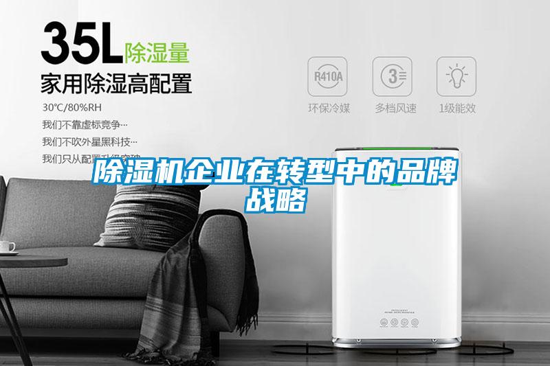 除濕機企業(yè)在轉型中的品牌戰(zhàn)略