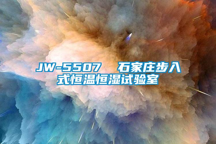 JW-5507  石家莊步入式恒溫恒濕試驗(yàn)室