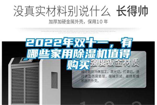 2022年雙十一，有哪些家用除濕機(jī)值得購買