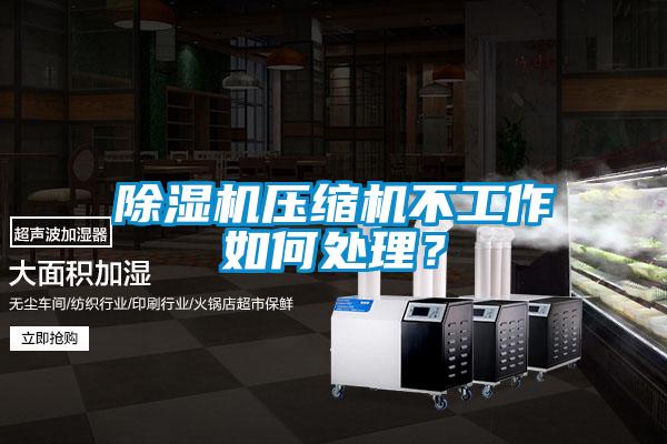 除濕機壓縮機不工作如何處理？