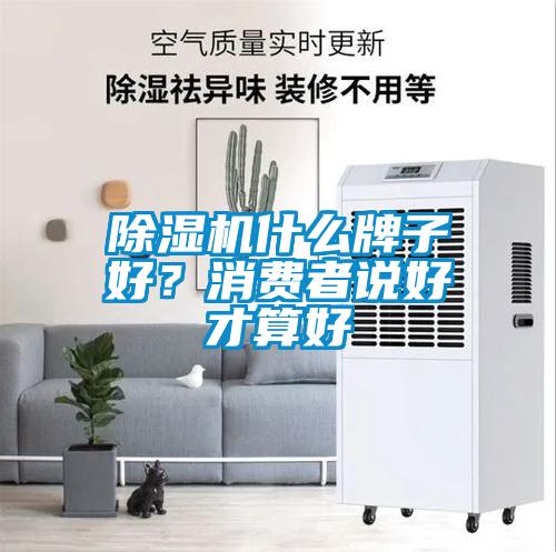 除濕機(jī)什么牌子好？消費(fèi)者說好才算好