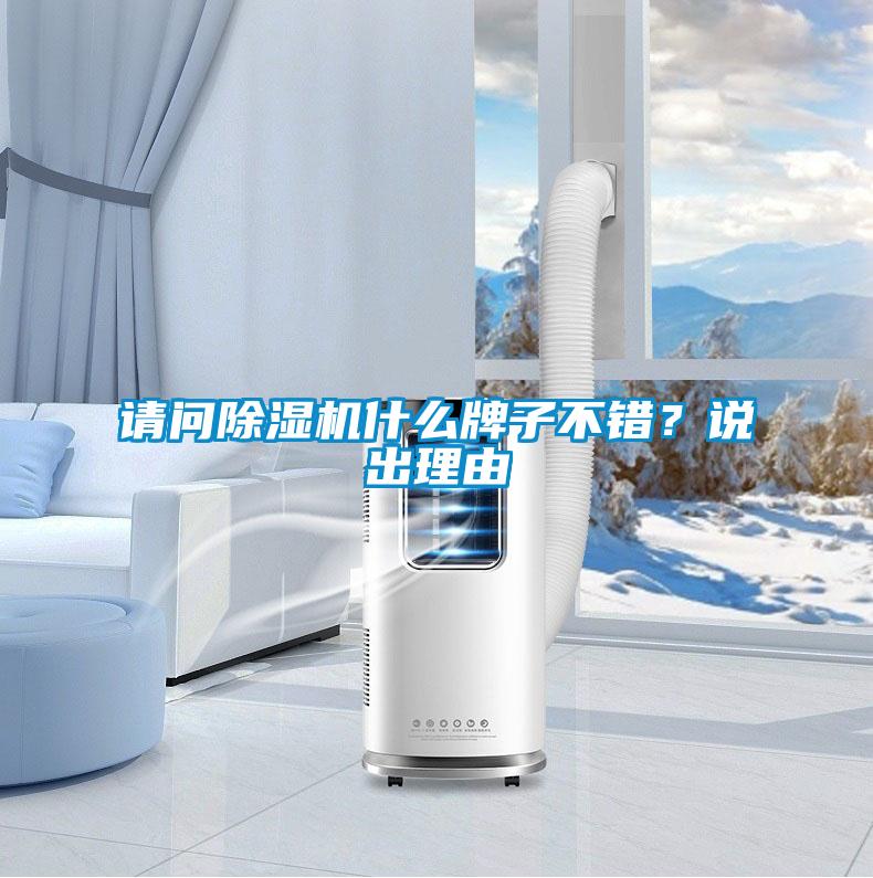 請問除濕機(jī)什么牌子不錯？說出理由